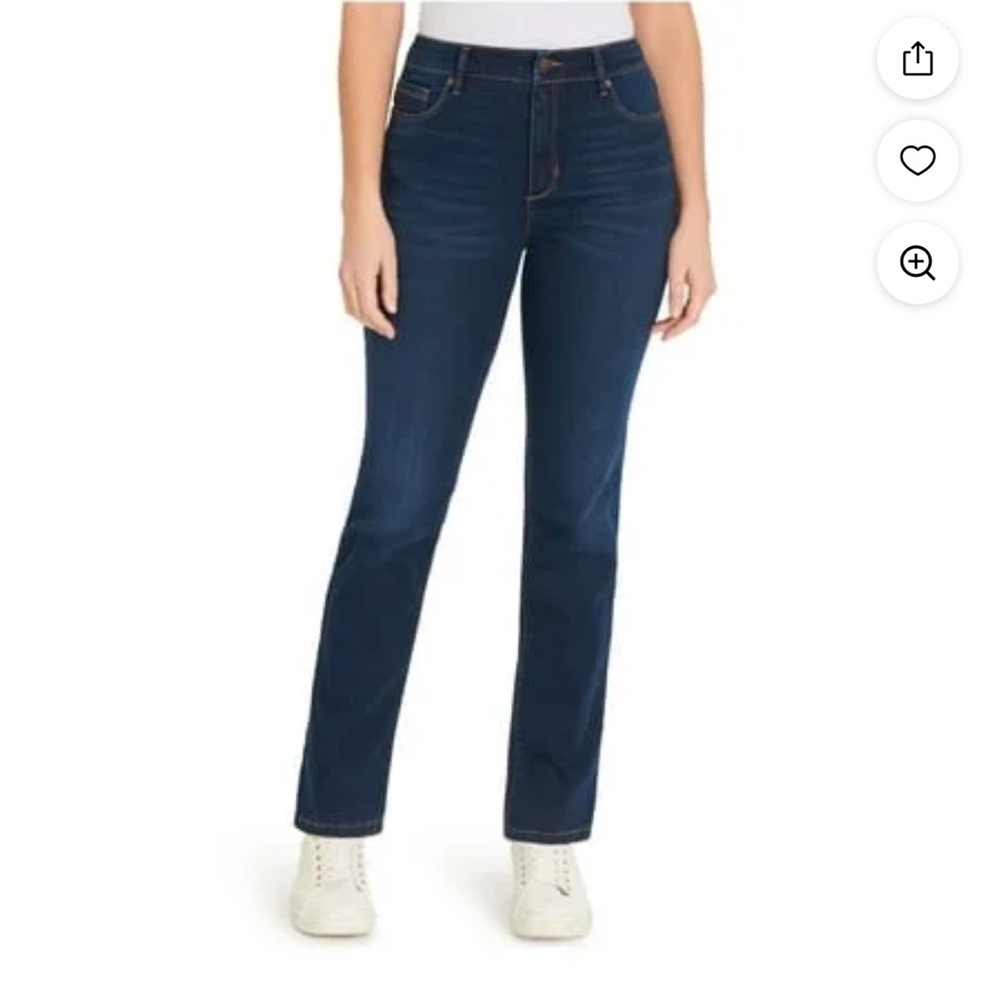 Bandolino Women's Amy Straight Jeans Size 8 - Picture 4 of 5